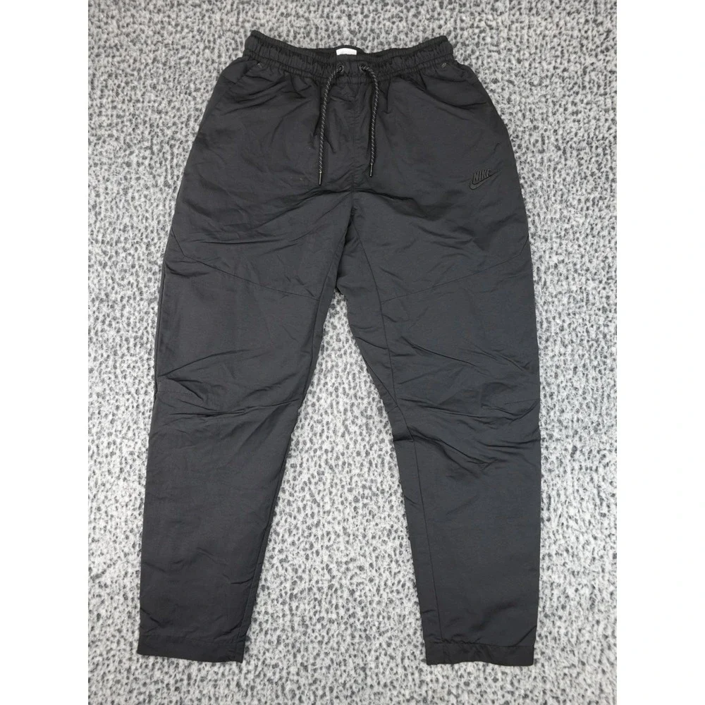 Nike Woven Trousers Mens Medium Black DQ4343-010 Lined Mesh Track Pants
